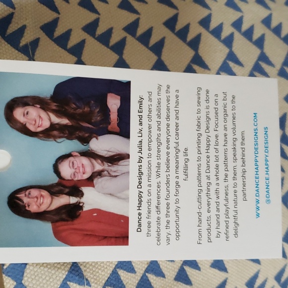 NEW Happy Dance Limited Edition Caterina Mini Shopper Tote - Picture 4 of 12